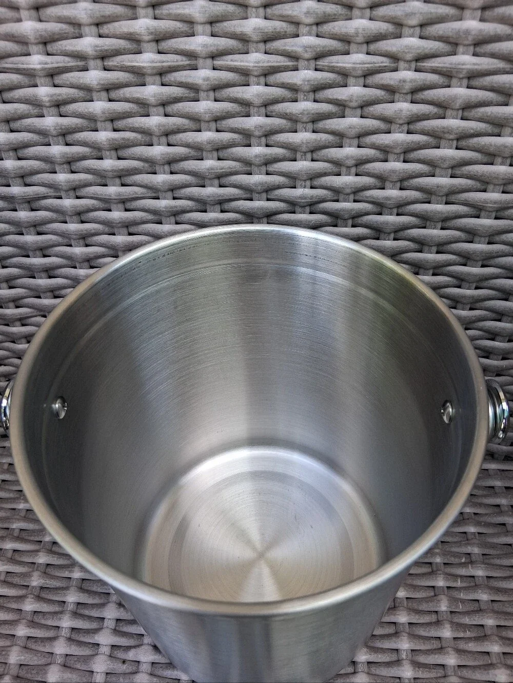 NEW Utopia Kitchen Stainless Steel Kitchen Compost Bin - Brushed Silver